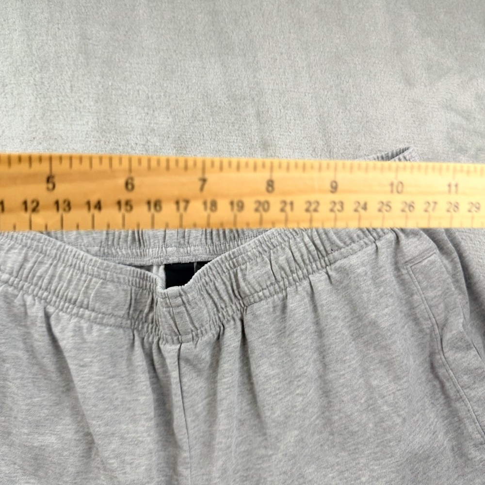 Adidas Men's Large Heather Gray Graphic Logo Jogger Sweatpants - Picture 4 of 11